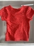 Blusa vermelha Estrelinhas Mon Sucré na internet