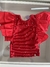 Blusa vermelha com pedrinhas Petit Cherie. - comprar online