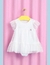 Vestido Branco em tule Mon Sucré.