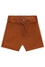 Shorts Cintura Alta Moderno em Cotelê Vic&Vicky.