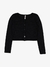 Casaco preto Tricot I'am Authoria. - comprar online