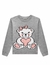 Blusão Bear Heart em Tricot Jacquard Infanti. - comprar online