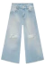 Calça Wid Leg Infanti Style em Jeans Arkansas Infanti.