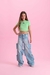 Blusa Cropped com Amarração Lateral Vanilla Cream.