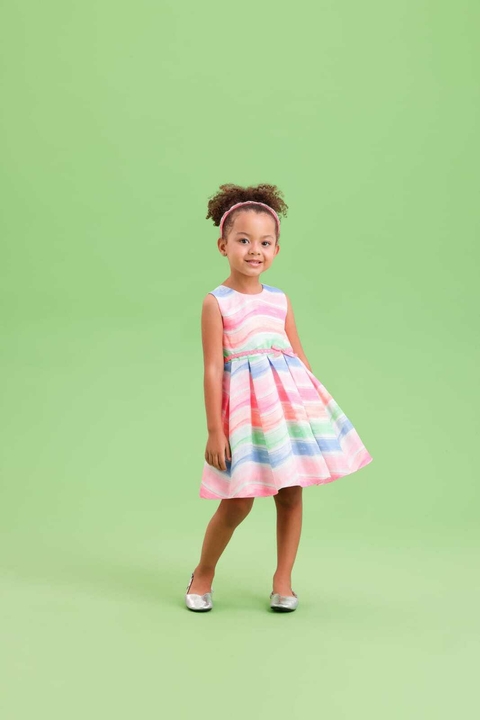 Vestido Colorido Petit Cherie.