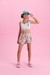 Conjunto Top e Shorts Vanilla Cream.