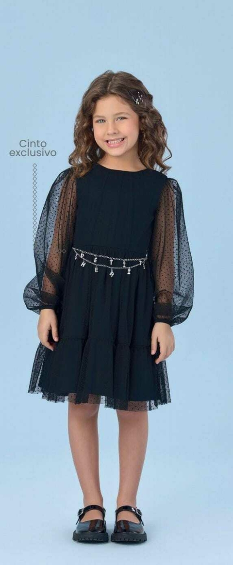 Vestido em Tule Petit Cherie.