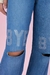 Calça jeans Pantalona Vanilla Cream. - comprar online