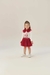 Conjunto vermelho em tule Petit Cherie.