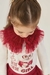 Conjunto vermelho em tule Petit Cherie. - comprar online