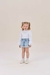 Blusa branca Manga Longa Petit Cherie.