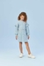 Vestido azul claro Tricot Petit Cherie. - Closet de Luxo