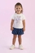 AMORA Blusa Ursinho branca Petit Cherie.