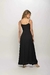 Vestido longo preto Amofany. na internet