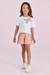 Conjunto rose Laço Petit Cherie.