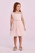 Vestido rosa em tule Petit Cherie.