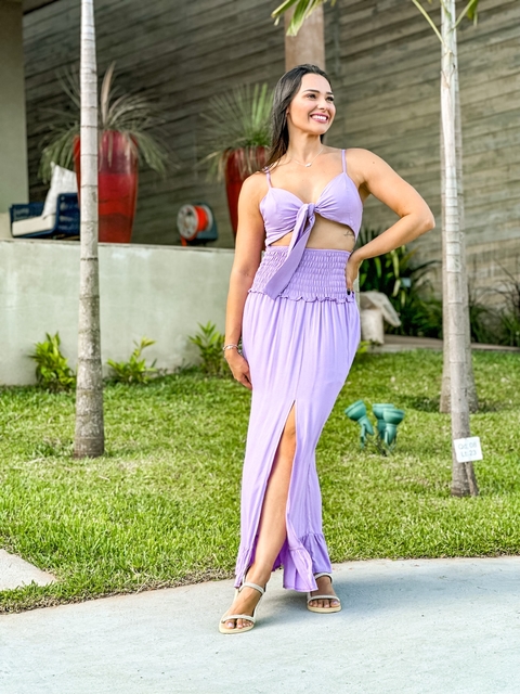 Vestido Viscose Longo Ariel