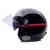 Capacete Lucca Galaxy Red Lines - Legião HD