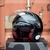 Capacete Lucca Galaxy Glossy Black PROMOÇÃO - comprar online