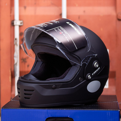 Capacete Lucca Custom Cruiser Matt Black - comprar online