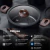 Conjunto de Panelas Eclipse Ceramicflon Mta 6 Peças Preto - Loja Zeus WebShop