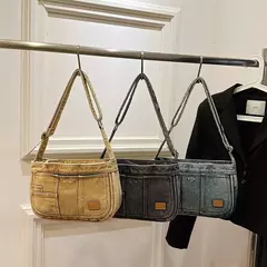 Bolsa vintage feminina retrô tiracolo - comprar online