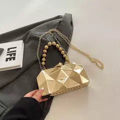Bolsa clutch elegante feminina com alça - Lelibel
