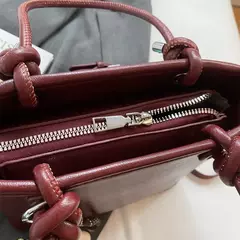 Bolsa tote pequena estruturada feminina com alça - Lelibel