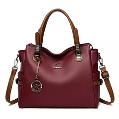 Bolsa Feminina Alça de Mão e Transversal com Divisórias - loja online