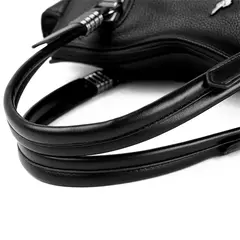 Bolsa Feminina Alça de Mão e Transversal com Divisórias - Lelibel