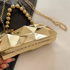 Imagem do Bolsa clutch elegante feminina com alça