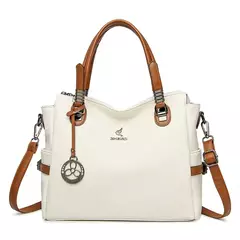 Bolsa Feminina Alça de Mão e Transversal com Divisórias - comprar online