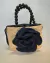 Bolsa De Palha Flor de Verão - comprar online