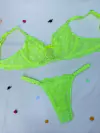 Conjunto Amarillo Fluo