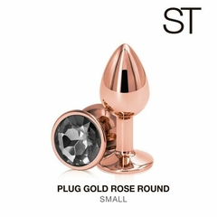 Plug anal rose gold