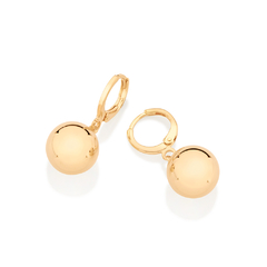 Brinco argola banhado a ouro 18k na internet