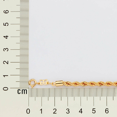 gargantilha fio baiano banhada a ouro 18k - loja online