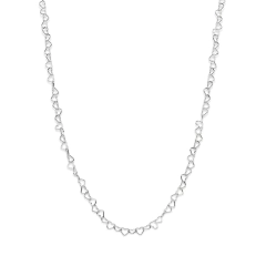 Gargantilha corações de prata 925 - comprar online