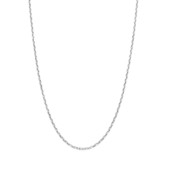 Gargantilha elo cadeado de prata 925 - comprar online
