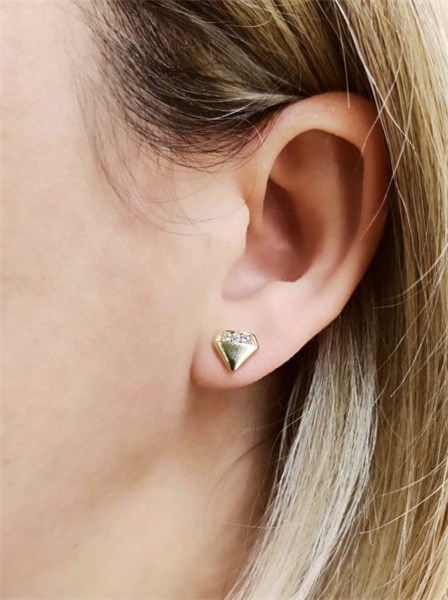 Brinco Diamante Zircônia