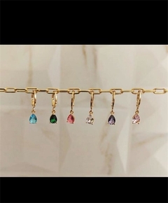 Argolinha Gota Color - loja online