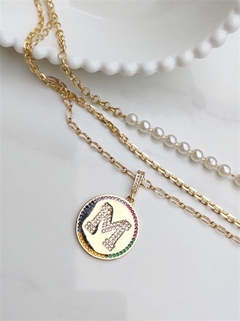 Pingente Inicial Rainbow - comprar online