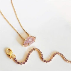 Colar Olho Grego Pedra - comprar online