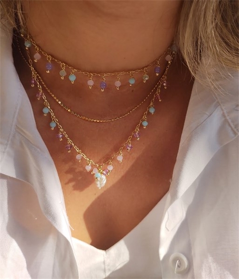 Colar Soft Pérola Barroca