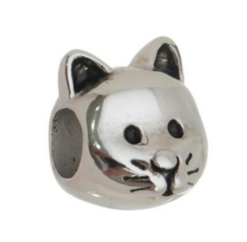 Berloque Aço Gatinho