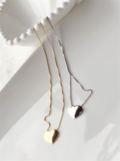 Colar Coração Boleado Liso Tatiana na internet