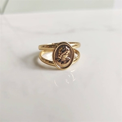 Anel Camafeu Banhado na internet