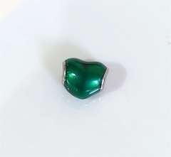 Berloque Em Aço Coração Esmaltado na internet