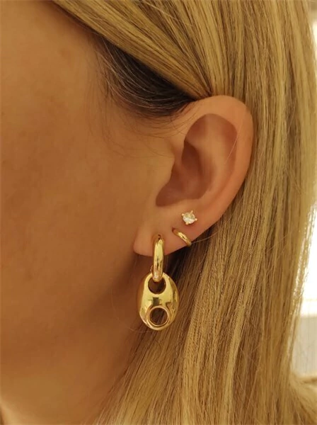 Brinco Pingente Lacre Inspiração