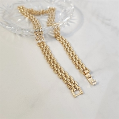 Choker Corrente Antonia Banhada a Ouro - comprar online